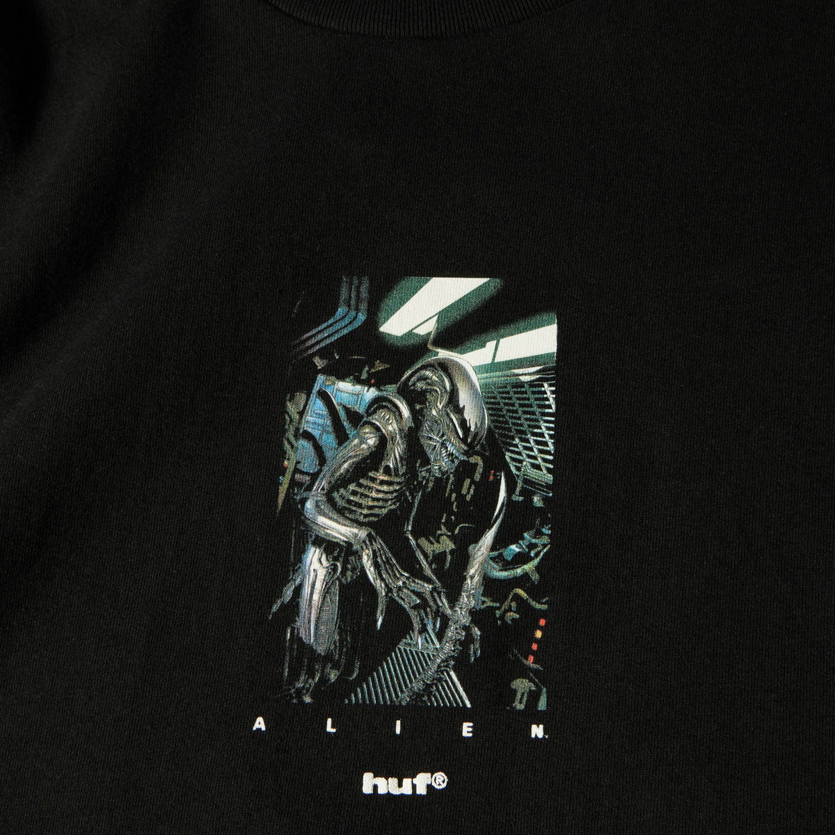 HUF x Aliens Scream T-Shirt - Black