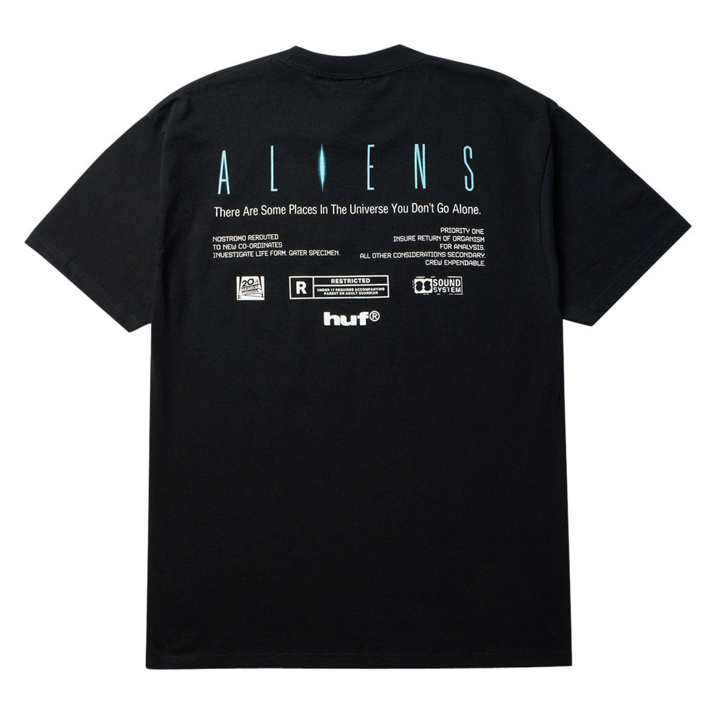 HUF x Aliens Xenomorph T-Shirt - Black