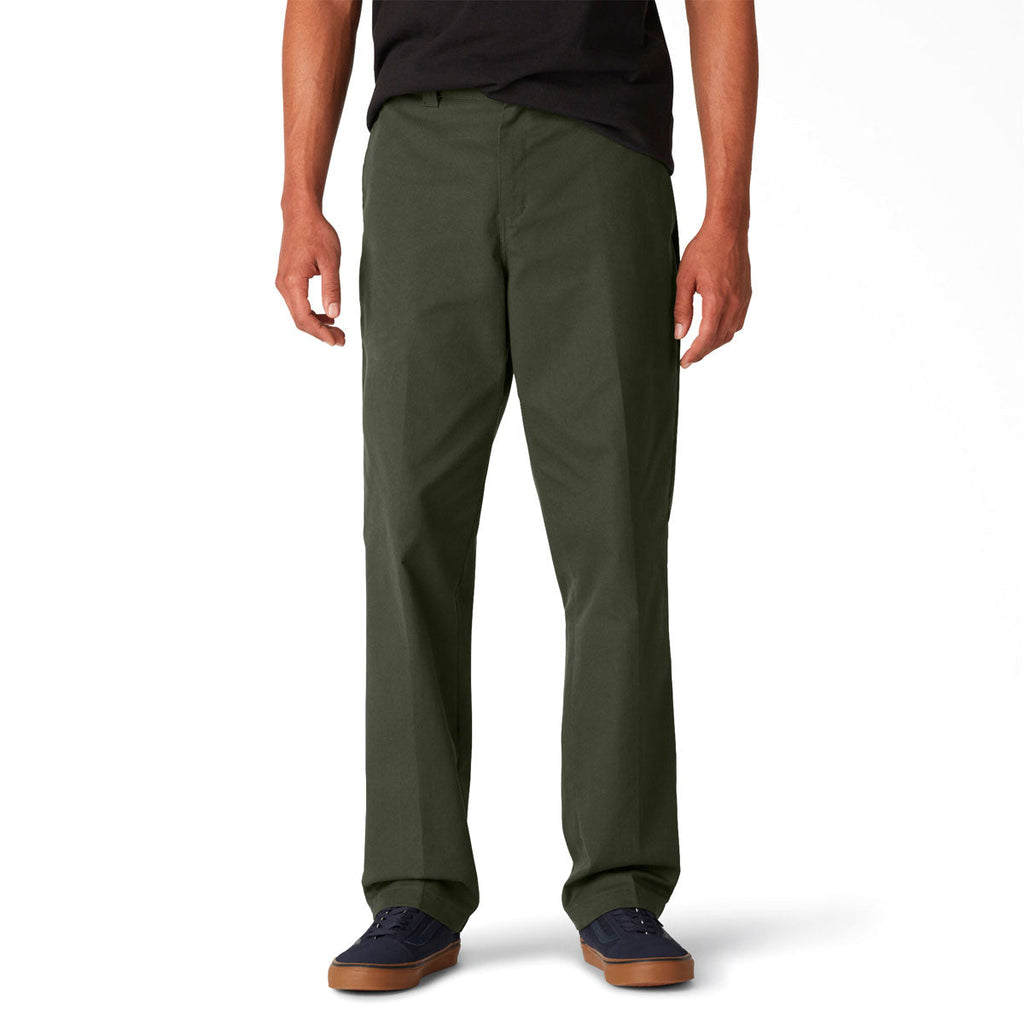 Dickies Slim Straight Twill Skate Pants - Olive Green 2025