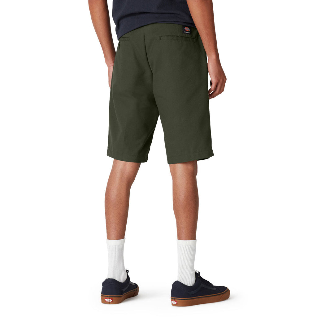 Dickies Skate Slim Shorts - Olive Green