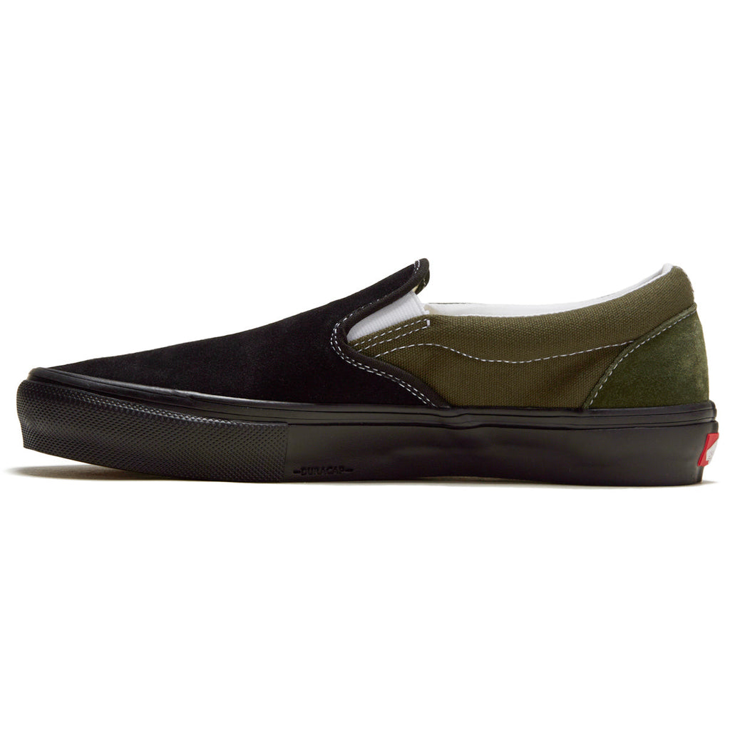 Vans Skate Slip-on Shoes - Black/Grape Leaf