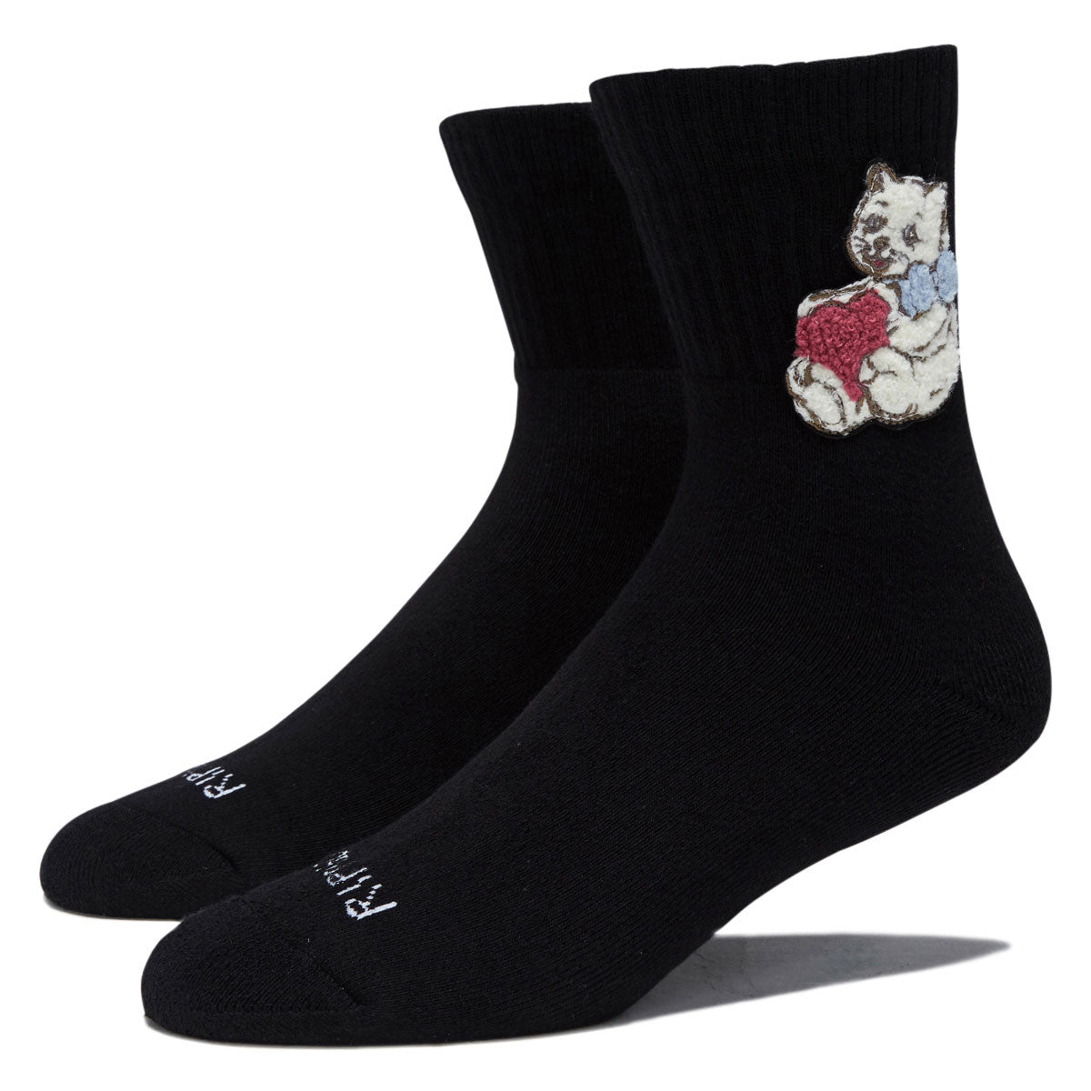 RIPNDIP I Love Cats Mid Socks - Black