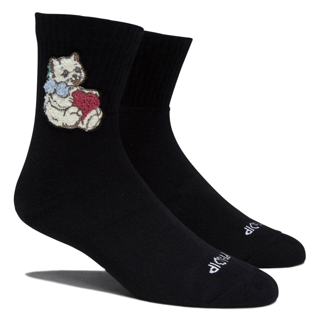 RIPNDIP I Love Cats Mid Socks - Black