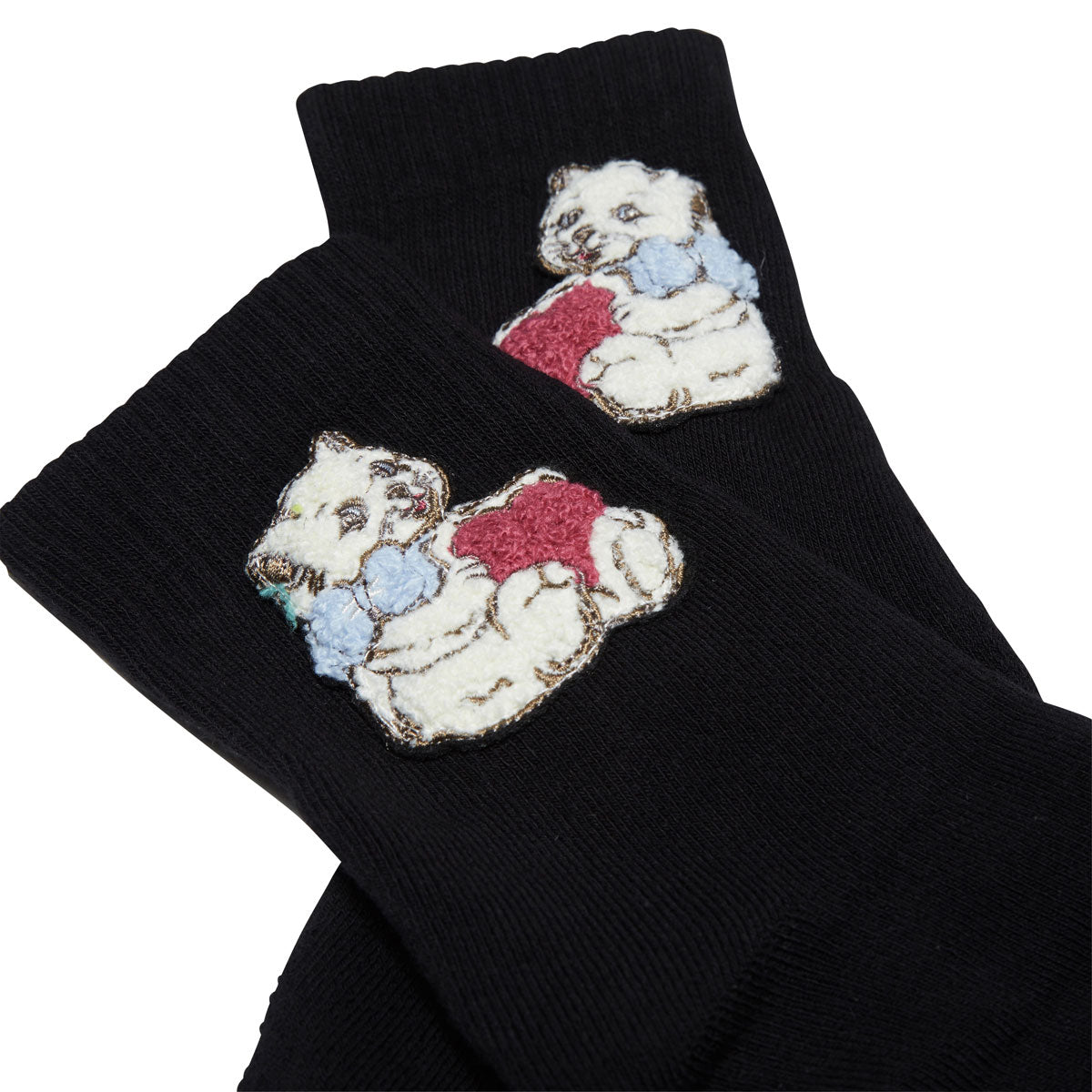 RIPNDIP I Love Cats Mid Socks - Black