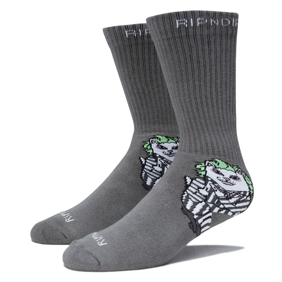 RIPNDIP Bug Drank Nerm Socks - Charcoal