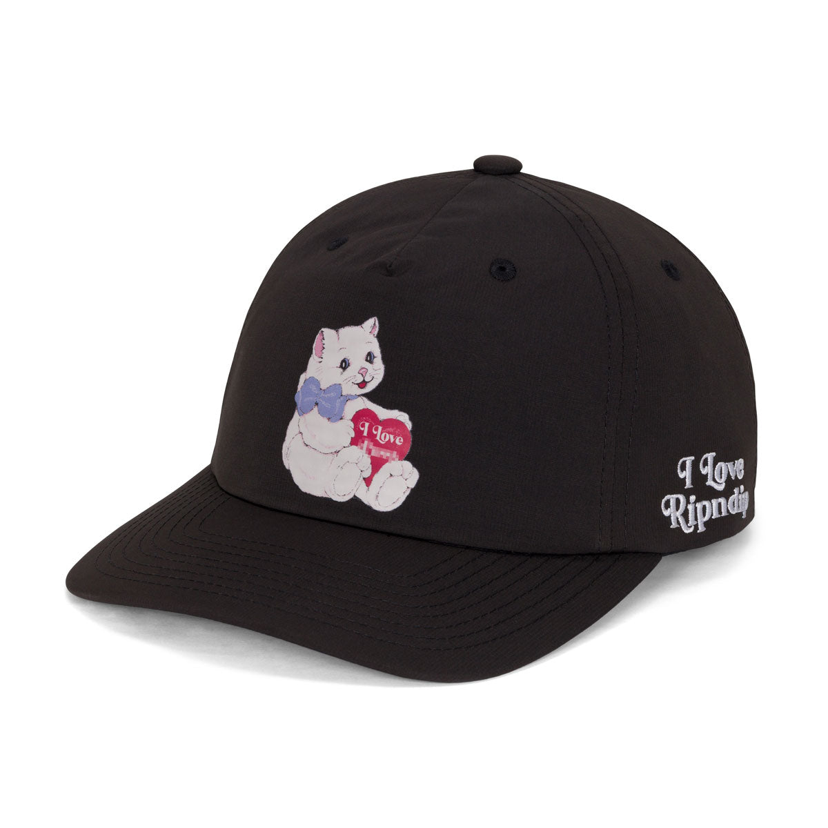 RIPNDIP I Love Cats Snapback Hat - Black