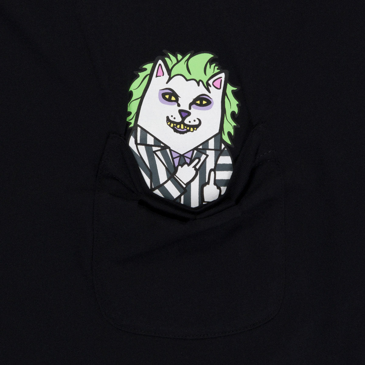 RIPNDIP Bug Drank Nerm Pocket T-Shirt - Black