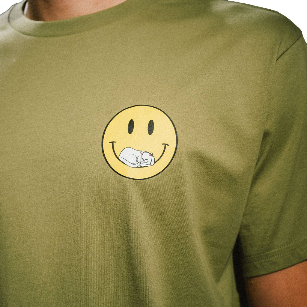 RIPNDIP Everything Will Be Ok T-Shirt - Light Forest