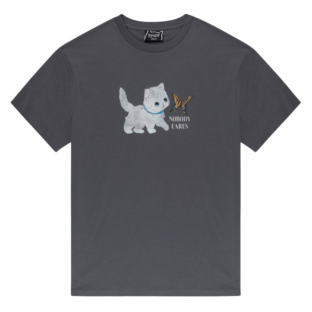 RIPNDIP Not Easy T-Shirt - Charcoal