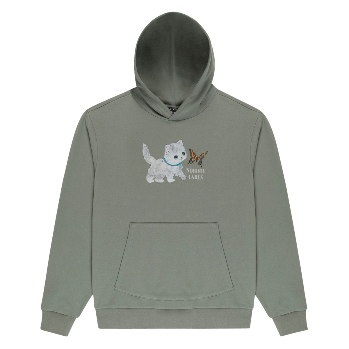 RIPNDIP Not Easy Hoodie - Silver Sage