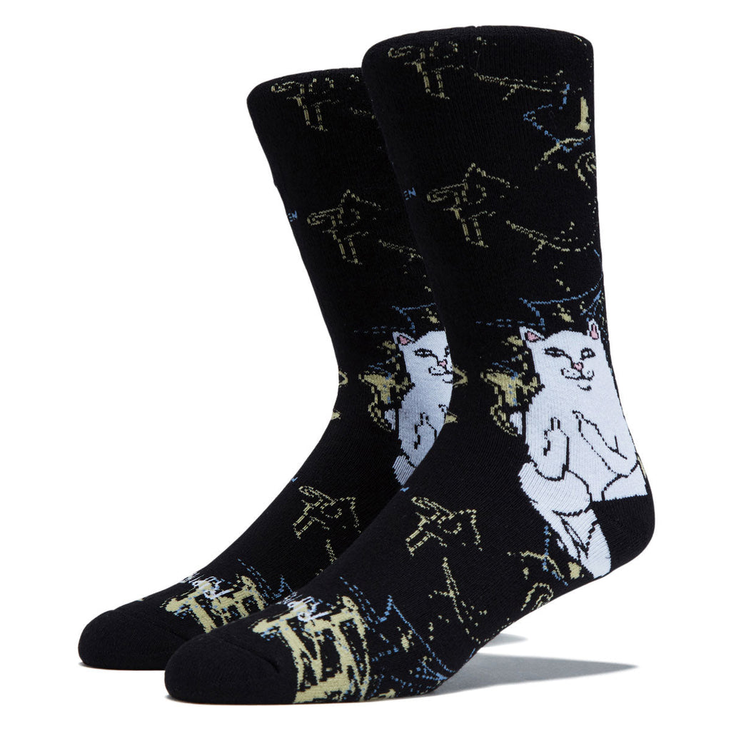 RIPNDIP Lord Nermal Madness Socks - Black