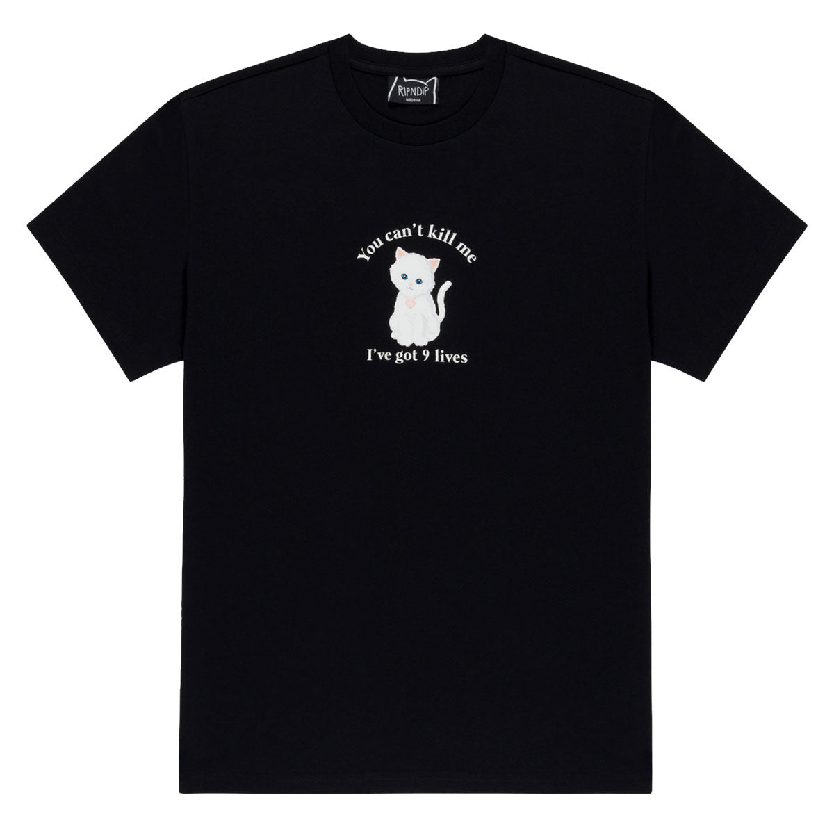 RIPNDIP 9 Lives T-Shirt - Black