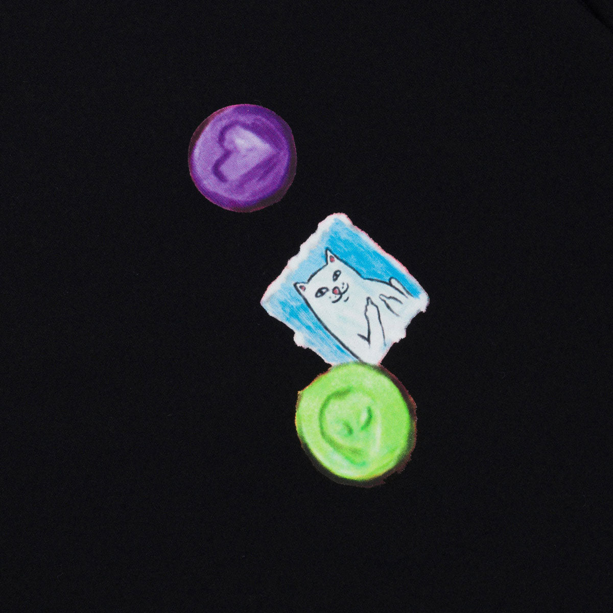 RIPNDIP Vitamins T-Shirt - Black