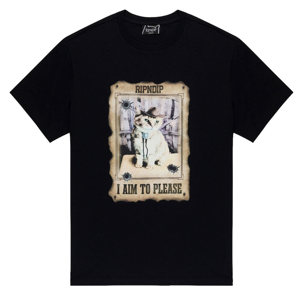 RIPNDIP Most Wanted T-Shirt - Black