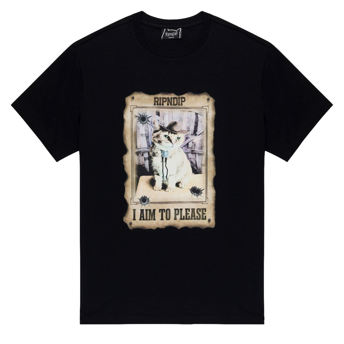 RIPNDIP Most Wanted T-Shirt - Black