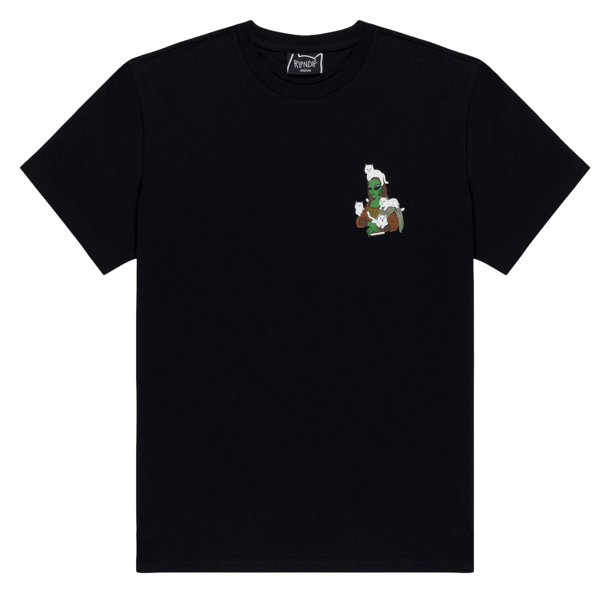 RIPNDIP Here All Along T-Shirt - Black