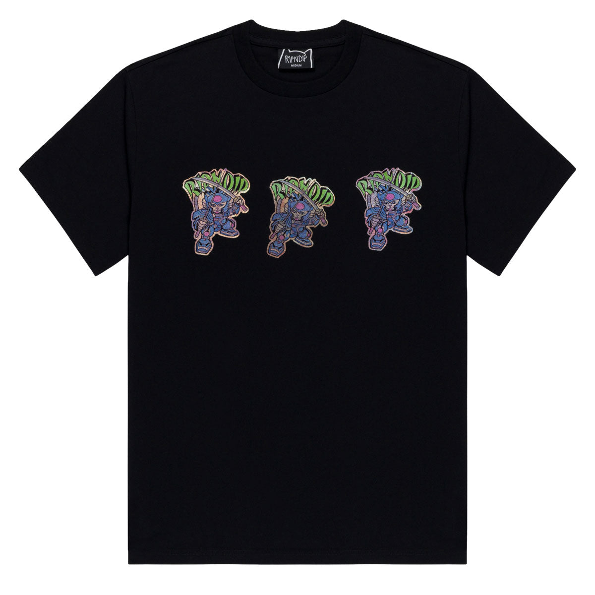 RIPNDIP Robot Samurai T-Shirt - Black