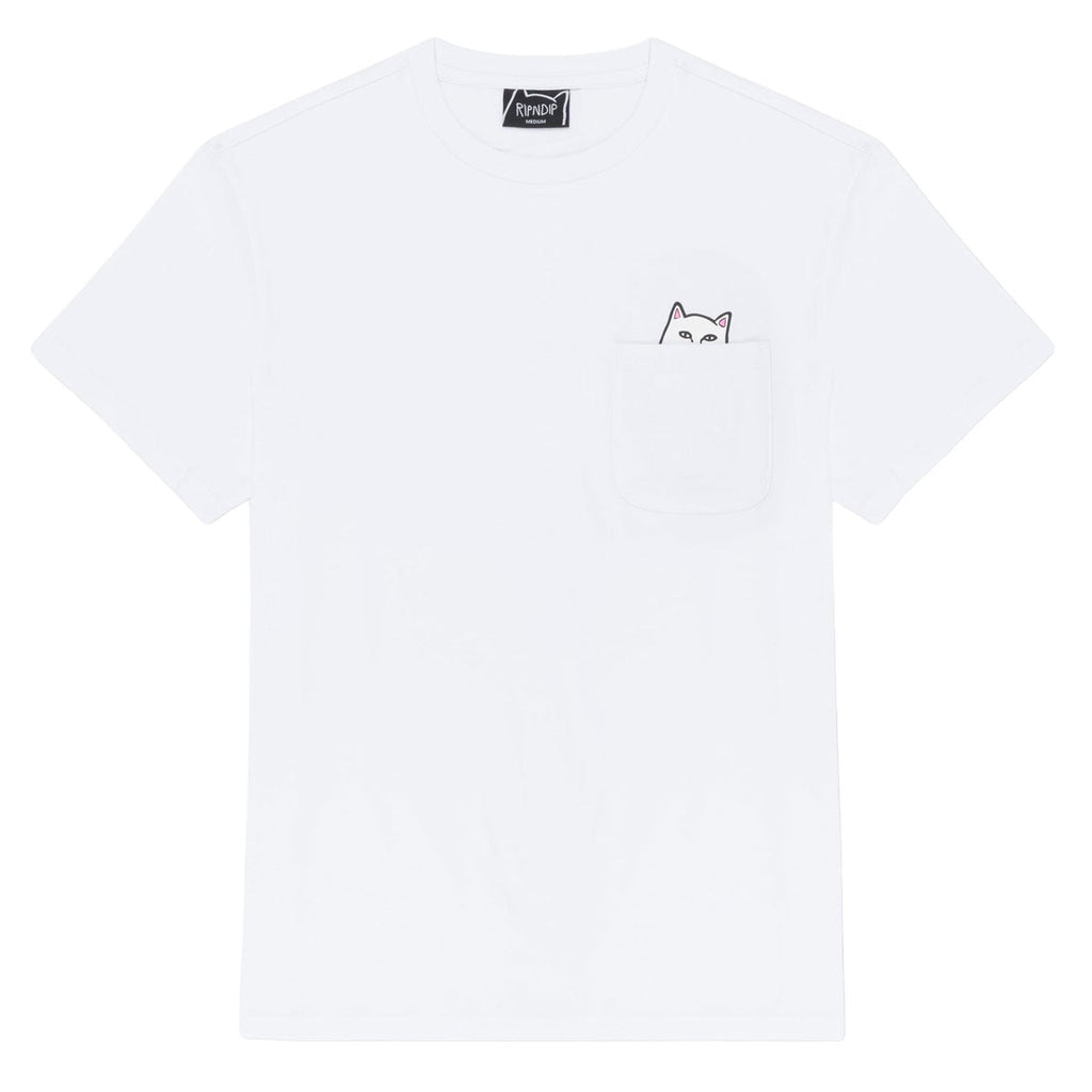 RIPNDIP Lord Nermal Pocket T-Shirt - White II