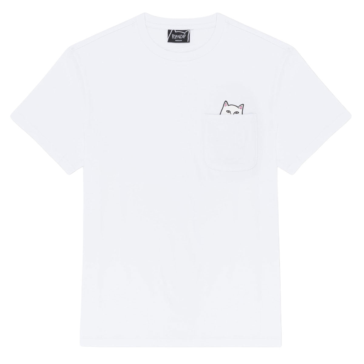 RIPNDIP Lord Nermal Pocket T-Shirt - White II