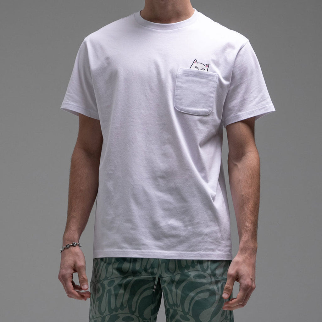 RIPNDIP Lord Nermal Pocket T-Shirt - White II