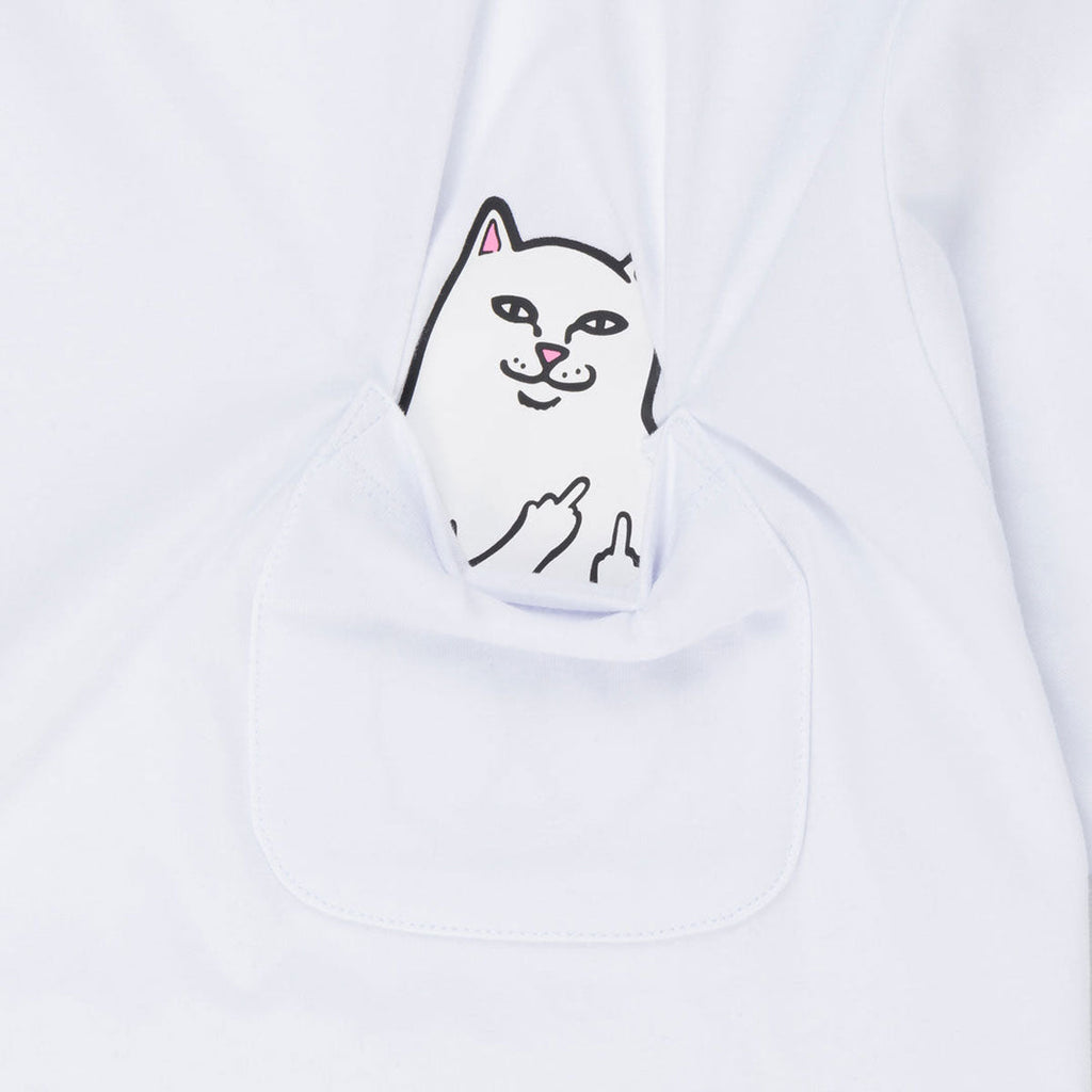 RIPNDIP Lord Nermal Pocket T-Shirt - White II
