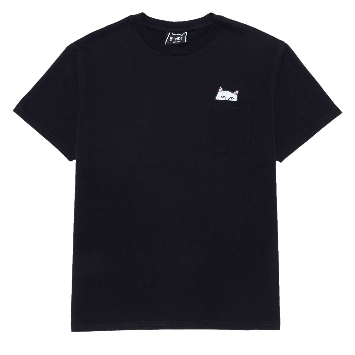 RIPNDIP Lord Nermal Pocket T-Shirt - Black II