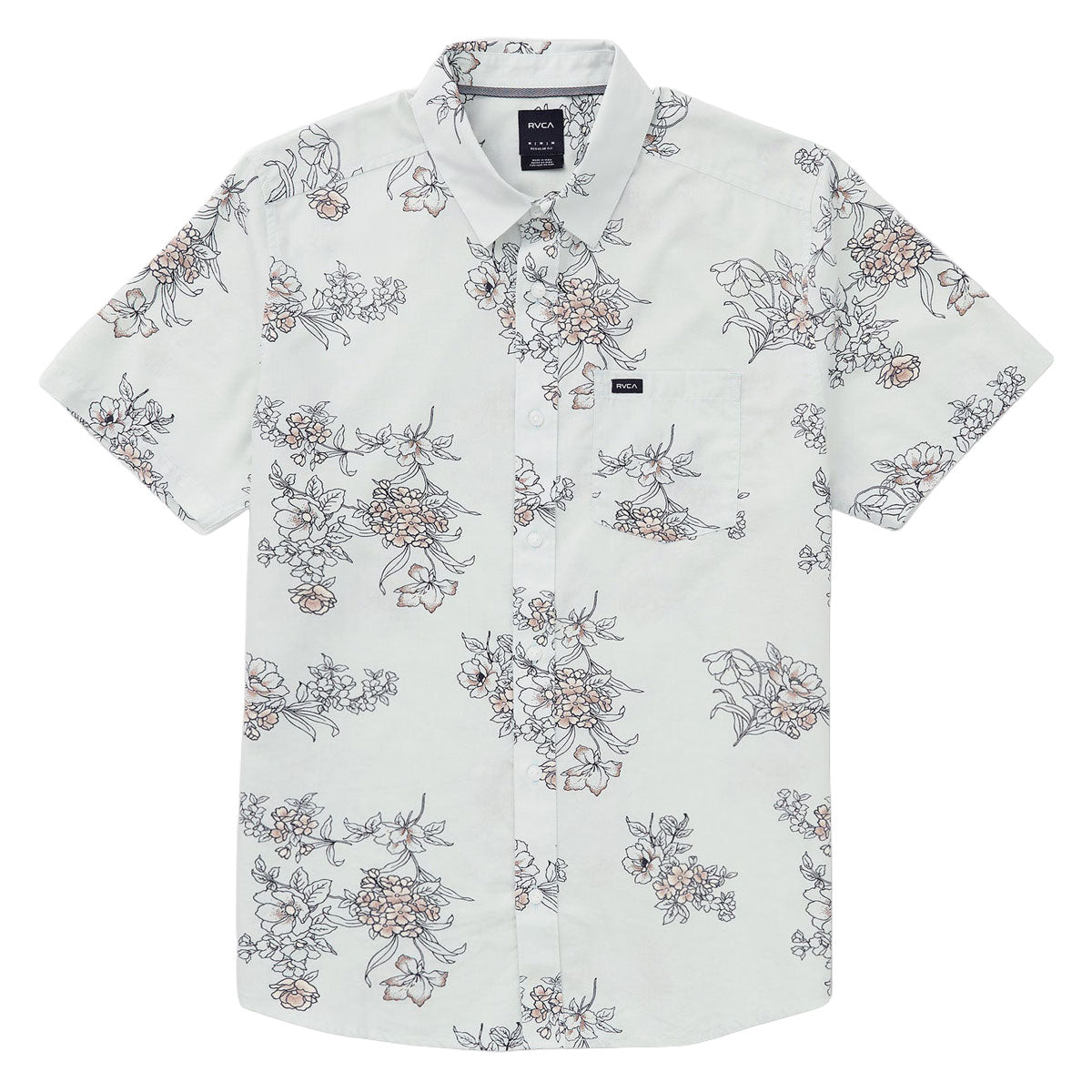 RVCA Botanical Shirt - Green Tea