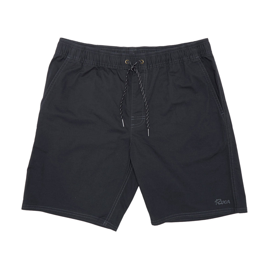 RVCA Weekend Elastic 2 19 Shorts - Pirate Black