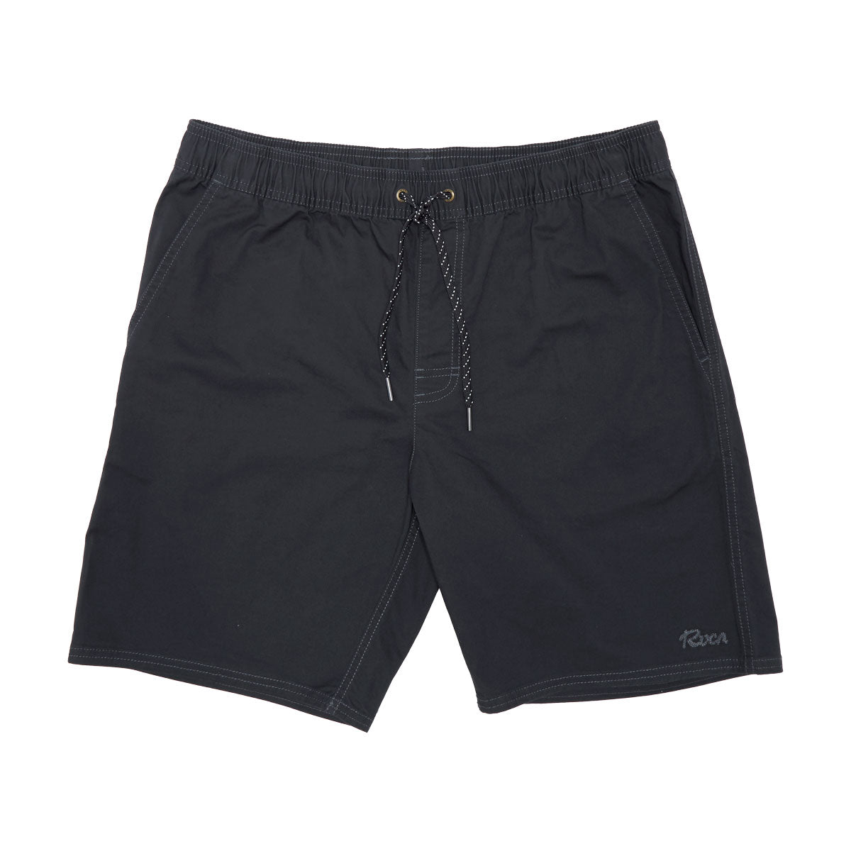 RVCA Weekend Elastic 2 19 Shorts - Pirate Black