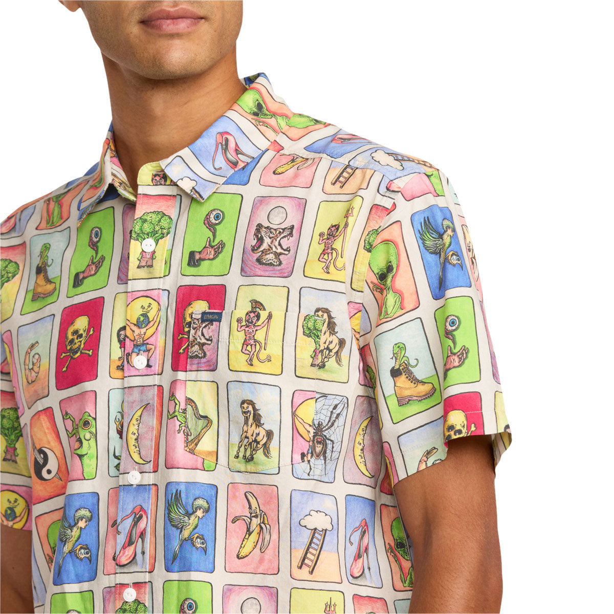 RVCA x KSL Tarjeta Shirt - Multi