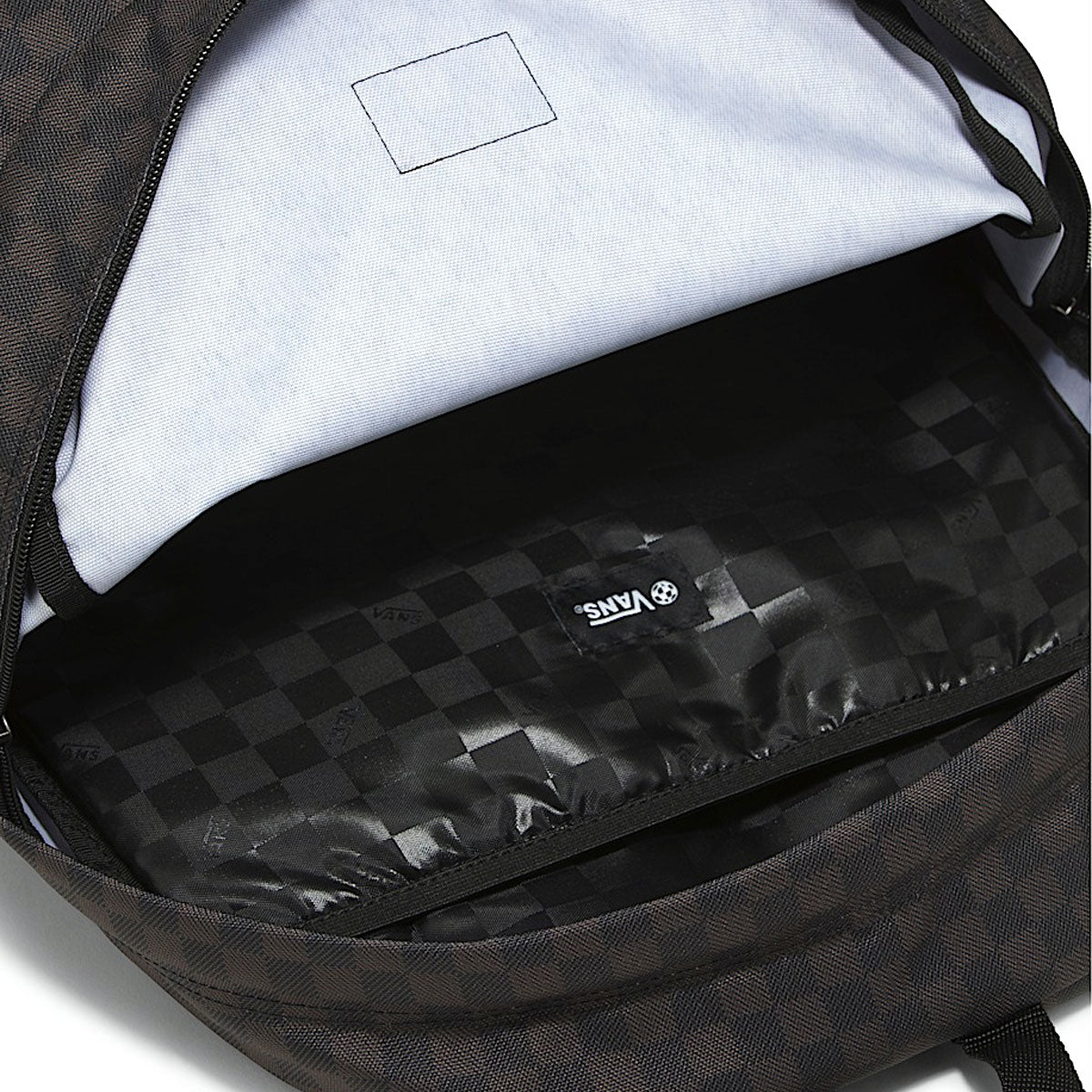 Vans Old Skool Check Backpack - Black/Charcoal