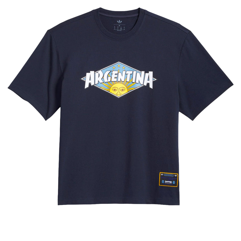 Adidas x Thrasher x AFA T-Shirt - Night Navy