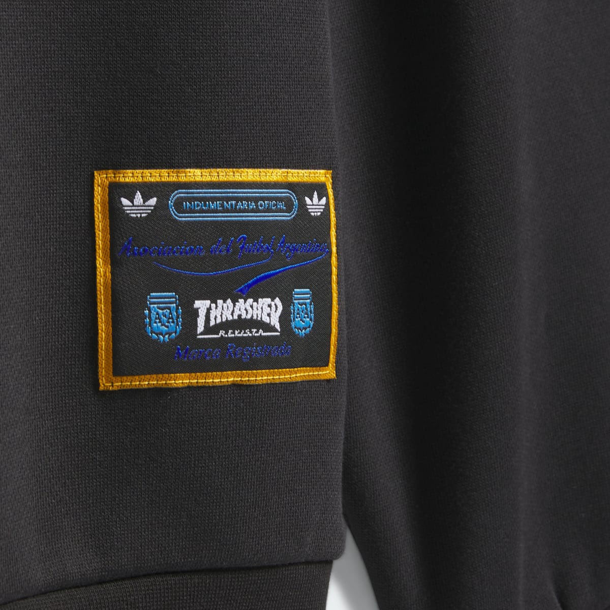 Adidas x Thrasher x AFA Crew Sweatshirt - Black