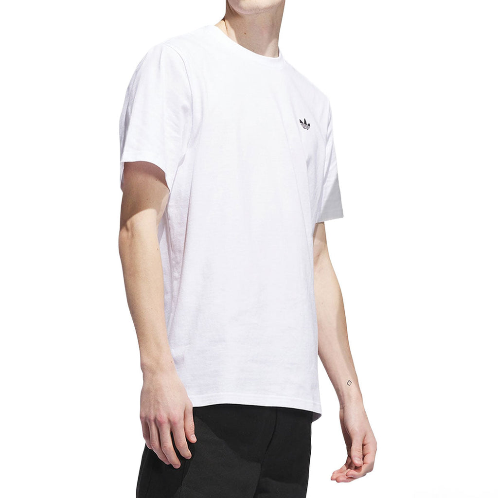 Adidas 4.0 Logo T-Shirt - White/Black 2025