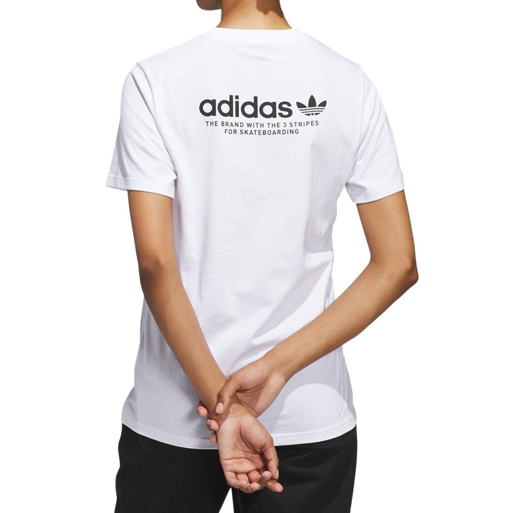 Adidas 4.0 Logo T-Shirt - White/Black 2025