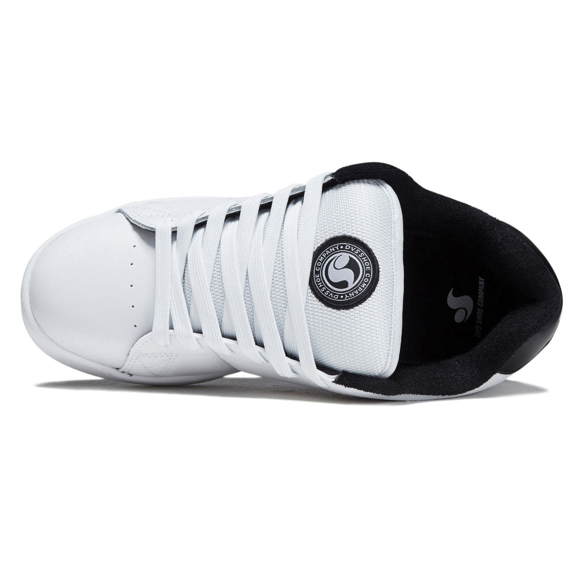 DVS Revival Shoes - White/White/Black Suede
