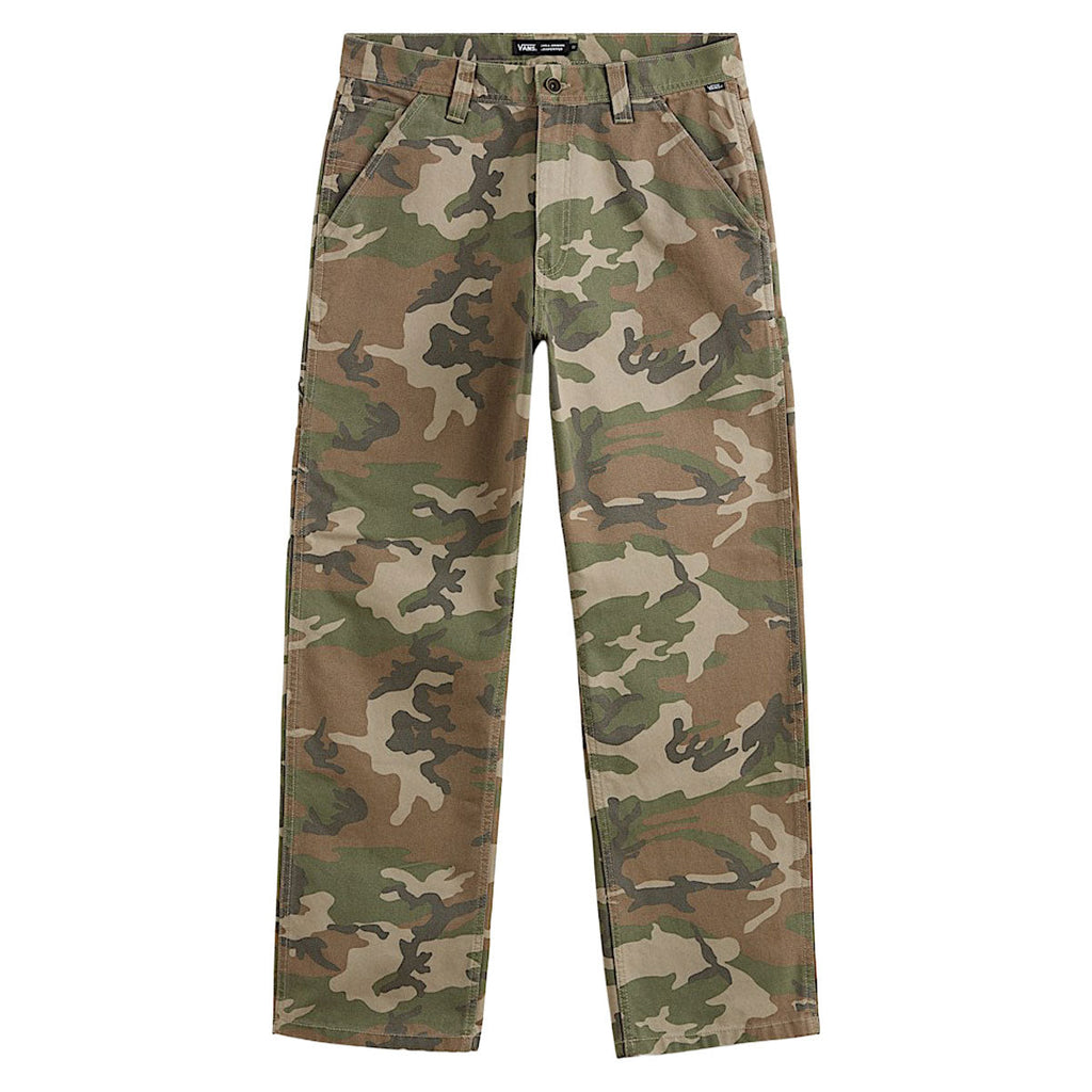 Vans Drill Chore Carpenter Loose Camo Pants - Vintage Camo
