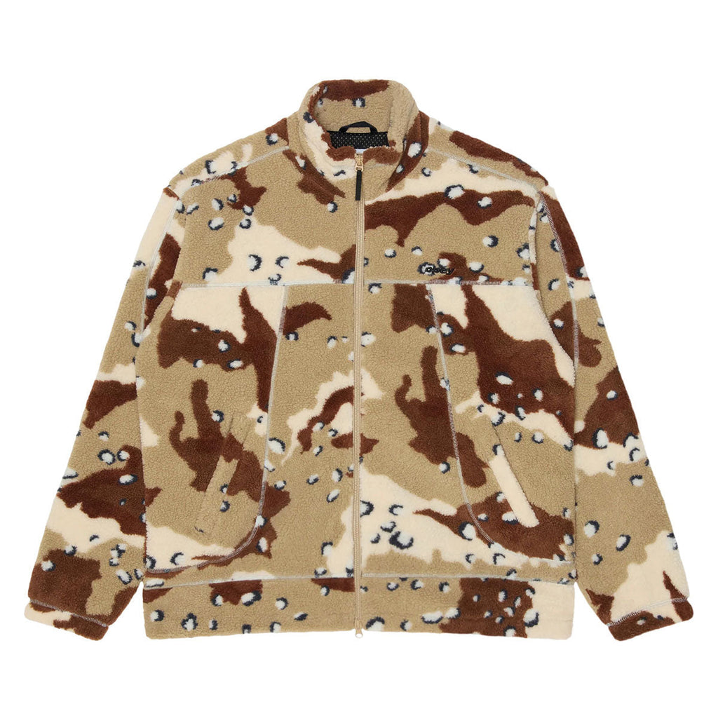 Obey Axis Sherpa Jacket - Desert Camo