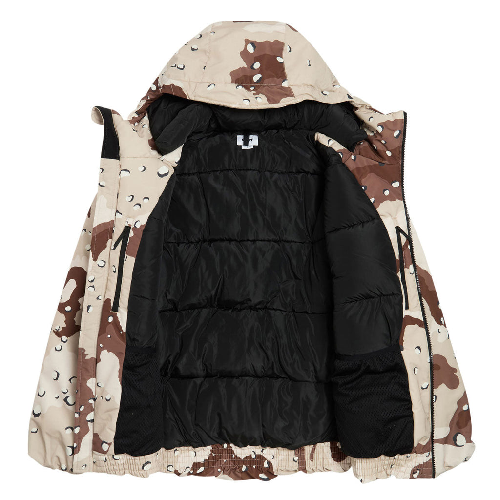 Obey Noctrax Puffer Jacket - Desert Camo