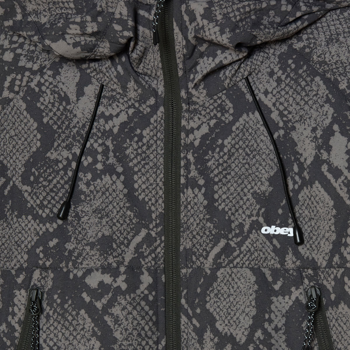 Obey Dusk Jacket - Grey Snake