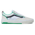 Vans Skate Old Skool Wafflecup Shoes - White/Green