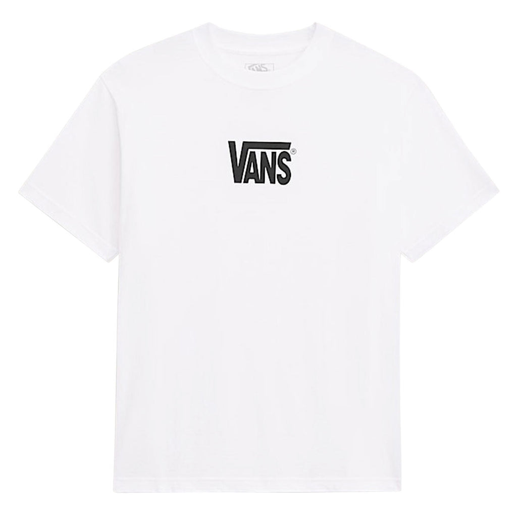 Vans Stretch Logo T-Shirt - White/Black