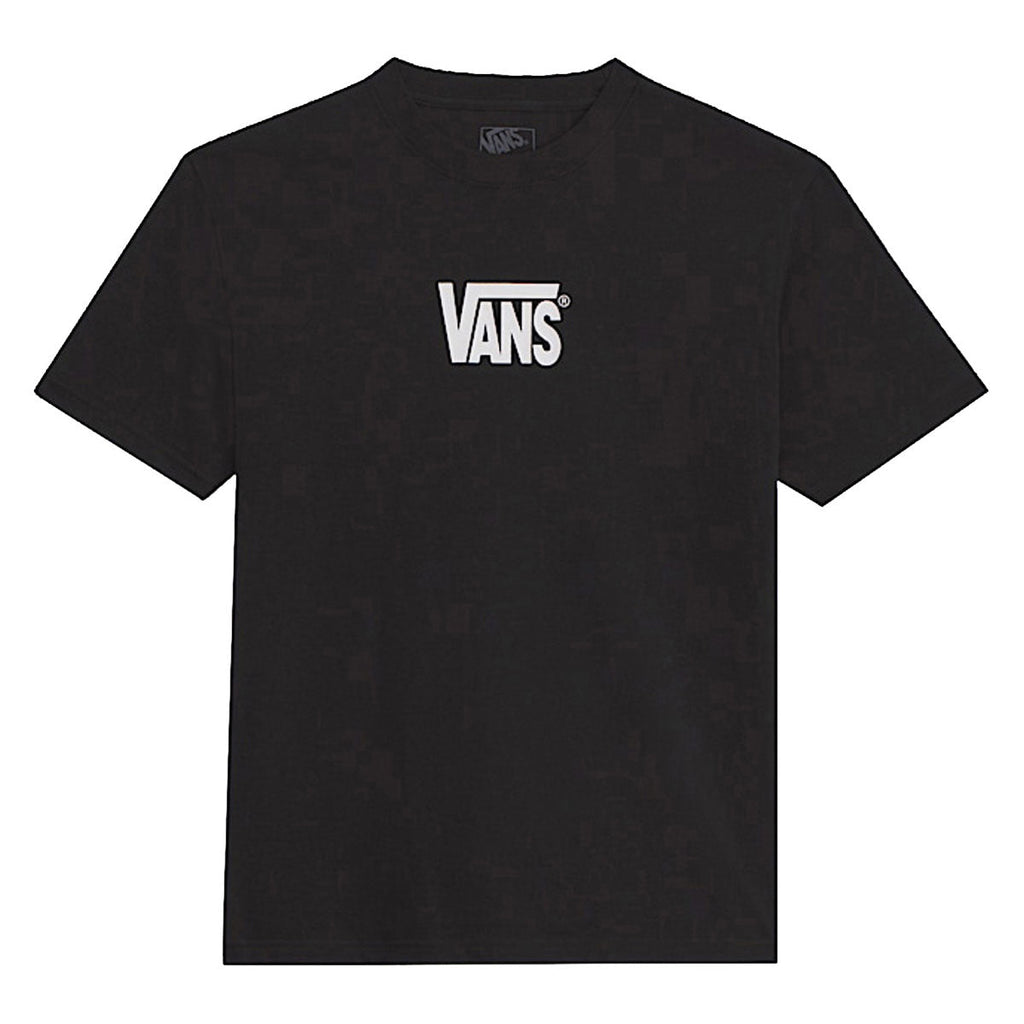 Vans Stretch Logo T-Shirt - Black/White