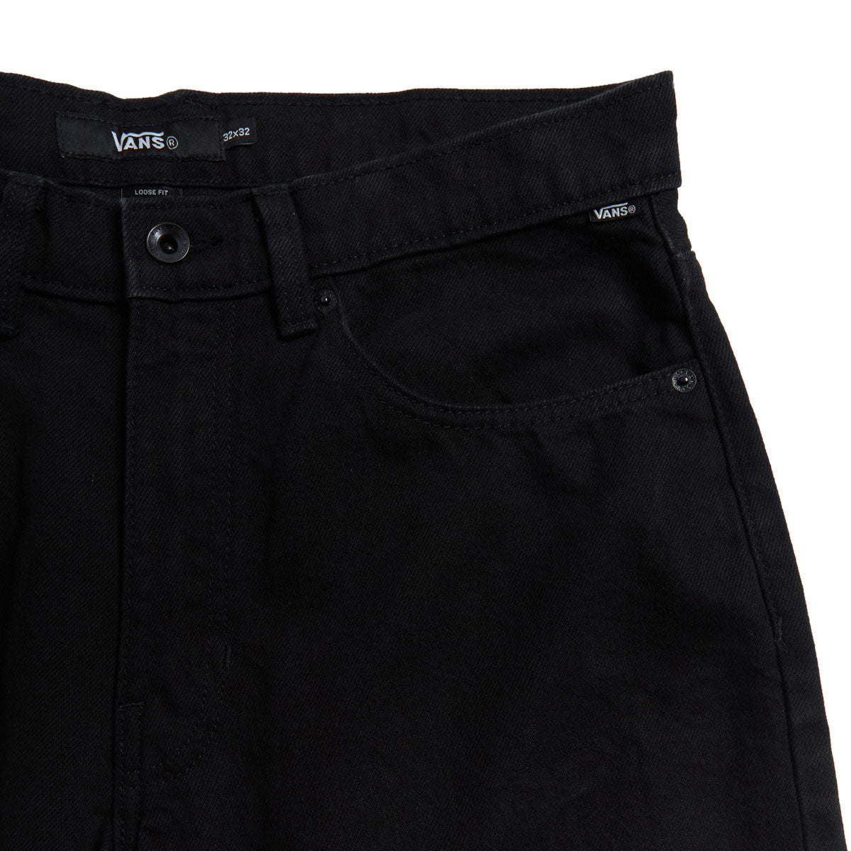 Vans Check 5 Loose Denim Jeans - Black