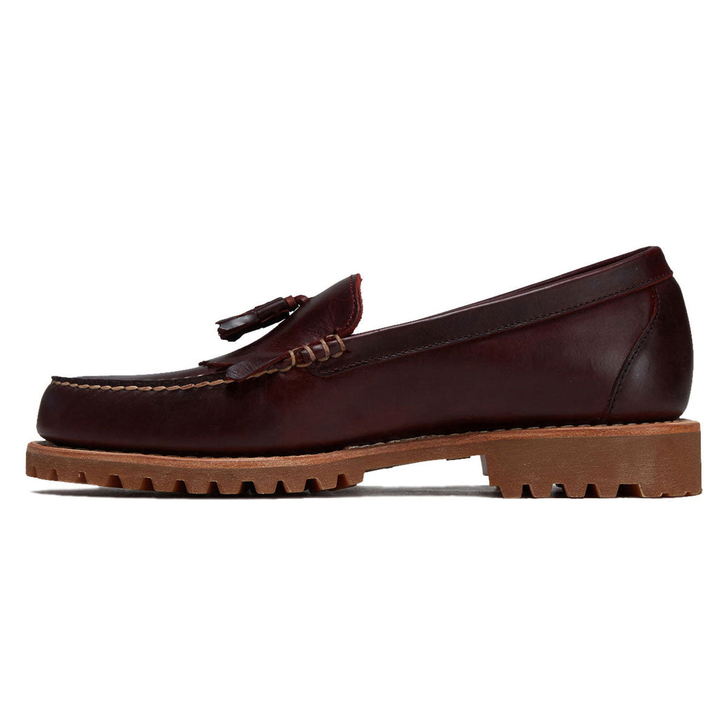 Timberland Authentic Kiltie Loafer Shoes - Black Full Grain
