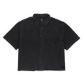 Vans Cyrus Straight Hem Denim Woven Shirt - Washed Black
