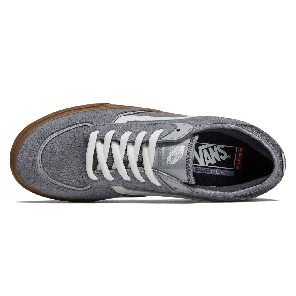 Vans Skate Rowley Shoes - Grey/Gum