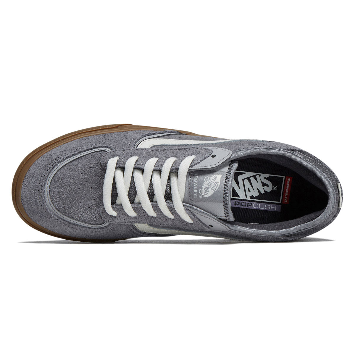 Vans Skate Rowley Shoes - Grey/Gum