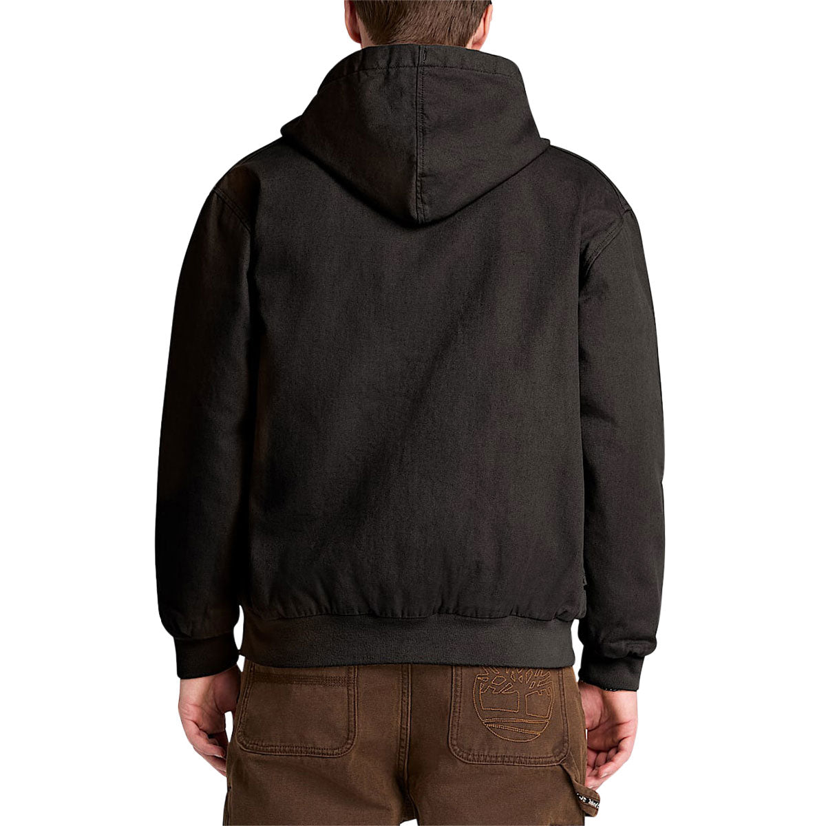 Timberland Insulated Canvas Bomber Jacket - Black