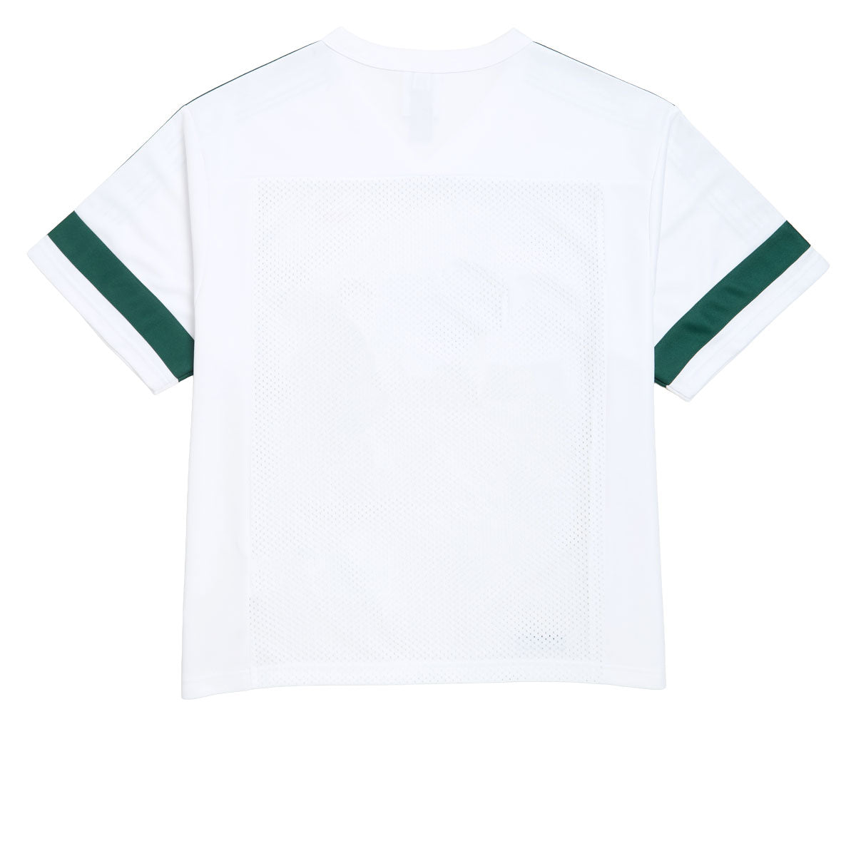 Adidas Tyshawn Jersey - White/Ice Gold Metallic/Collegiate Green